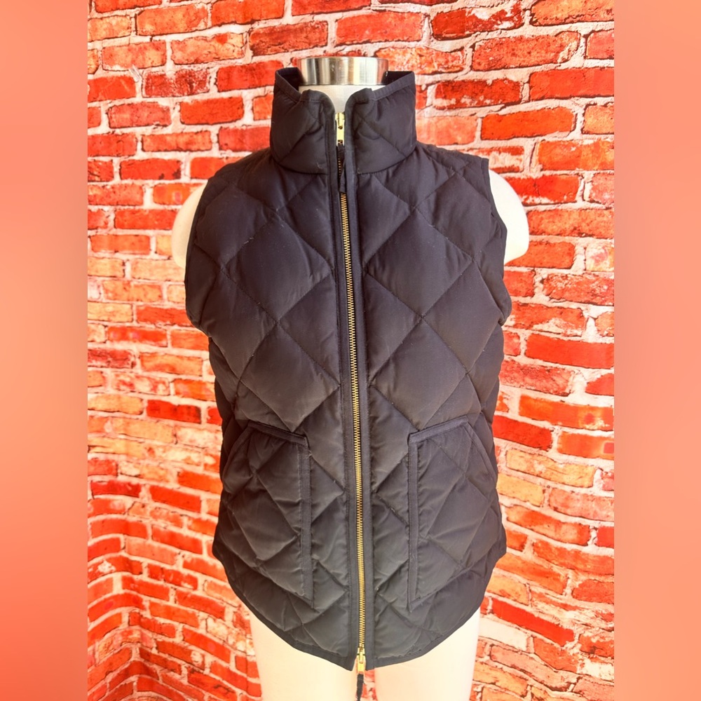 J CREW women’s down puffer vest